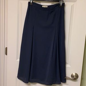Navy A-line Skirt from Silence +Noise